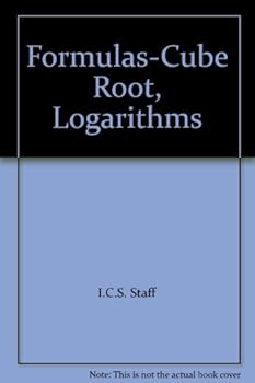 Hardcover Formulas, Cube Root, and Logarithms Book