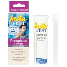Lamotte Insta-Test Low Range Phosphate Test Strips, 3021-G, 25 Count