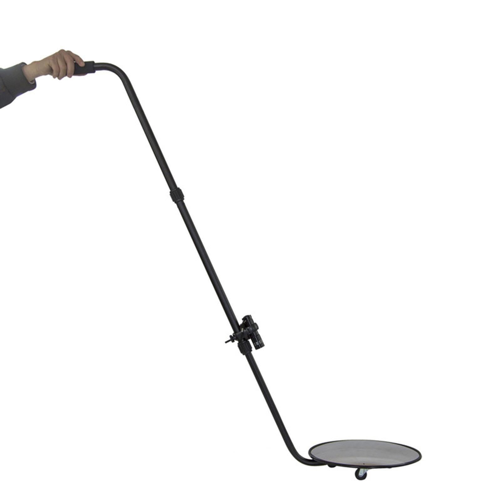 Espejo de inspección telescópico con luz LED y Mango Ajustable para inspección rápida de vehículos y reparación de automóviles. Espejo