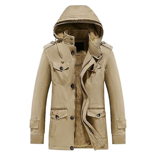 Parka d'hiver longue homme idéale pour vos trajets quotidiens