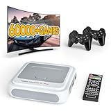 Retro Game Console Retroplay Emulator - Super Console X PRO Dual System,60,000+ Video Games, Compatible 64+ Emulators。Emulator Console Support 2.4G+5G/1000M Ethernet, Plug & Play Video Game Console