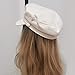 ZARSIO Summer Newsboy Hats for Women Fashion Breathable Baker Cabbie Cap Visor Beret Hat (US, Numeric, 7, 7 1/4, Beige)