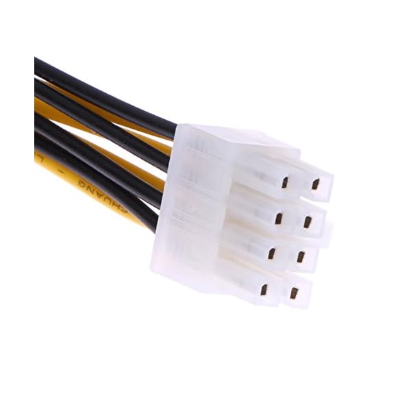 chenyang CY 10cm 4-Pin auf 8-Pin EPS 12V ATX Motherboard Netzteil Adapter Konverterkabel – Bild 4