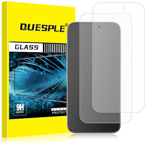QUESPLE [2 Stück] Matt Panzerglas für iPhone 17 Pro Anti-Fingerabdruck Blendschutz Matte Schutzfolie Anti-Kratzen Ultra-klar Gehärtetem Glas Displayschutzfolie