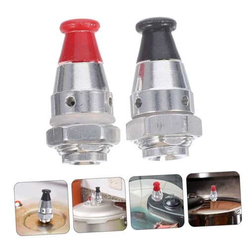 Set de 6 válvulas de alivio para olla a presión compatibles con modelos múltiples, fabricadas en aleación de aluminio, fácil instalación y seguridad mejorada miniatura 7