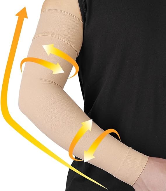 Image of Luminex Commerce Cooling Arm Sleeves for Men & Women, UV Sun Protection Hand Sleeves, Cricket, Motorcycle, Golf