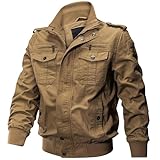 Couleurs polyvalentes: Disponible dans des teintes classiques - noir, khaki et vert armé - pour différentes préférences de style. Ce manteau bomber allie fonctionnalité à l'appel classique.
