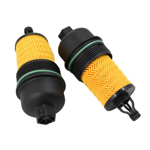 Meckparts 2 Pcs Oil Filter 311401 298939 Compatible with Maserati Ghibli S Q4 Engine V6 3.0L 2014-2019 Compatible with Quattroporte GTS Q4 Engine 3.0L 3.8L410bhp V6 V8 2013-2019