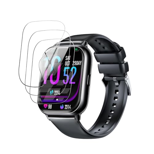 �y2025�V�^�E���\�ŋ����f���z koolep 1.85�C���`HD���� �t�B���� �����x ������ ��U�h�~ ���˒ጸ 24���Ԏ����C���Z�p TPU���_�炩�� �w��h�~ �X�}�[�g�E�H�b�` Smart Watch 1.85�C���` �t�B�����y3������z