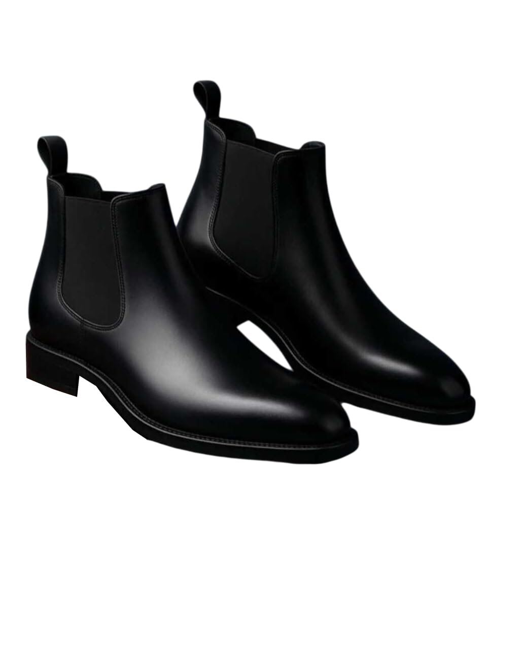Men Slip on Shoes with Airmix Sole | Stylish & Comfortable(Black-C, 6UK)-image-1