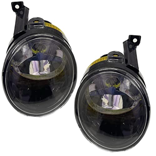Image of K D Fog Lamp set For VW Vento (PAIR) With Bulb 2010-2019