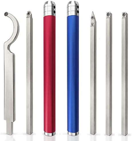Tenfer Carbide Lathe Tool Set, 20 inch Full Size Woodturning Tools