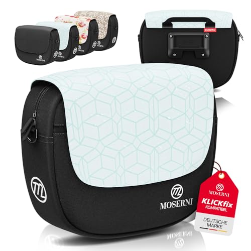 MOSERNI® Lenkertasche Fahrad – KLICKfix® kompatibel | 5L...