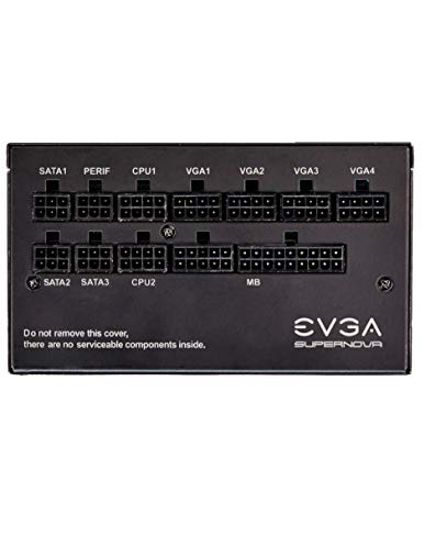 Image of EVGA 220-G5-0850-X1 Super Nova 850 G5, 80 Plus Gold 850W, Fully Modular, ECO Mode with Fdb Fan, 10 Year Warranty, Compact 150mm Size, Power Supply