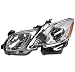 ZMAUTOPARTS Projector Headlight Headlamp Lamp Driver Left Side Chrome For 2006-2011 Lexus GS Series