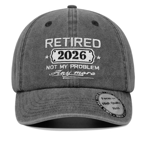 Image of Retirement Gifts for Men,2026 Retired Hat for Dad Coworkers Friends