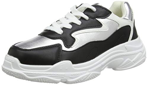 Rocket Dog Vader Sneaker Donna, Nero (Black/Silver...