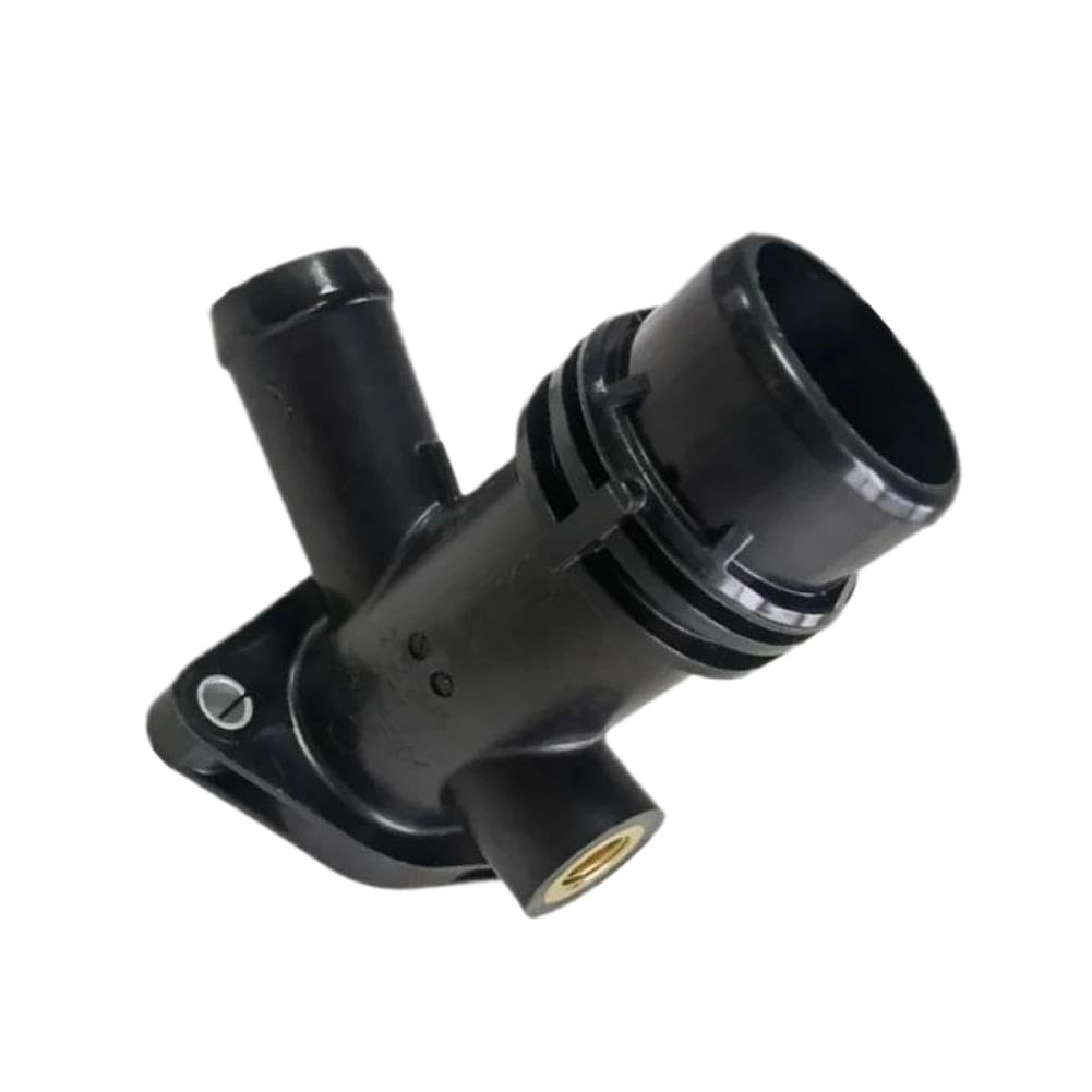 Plastic Or Aluminum Engine Coolant Thermostat Outlet Connector Compatible with F22 F23 F30 F31 F32 F33 F34 G30 G12 G01 G02(Plastic)
