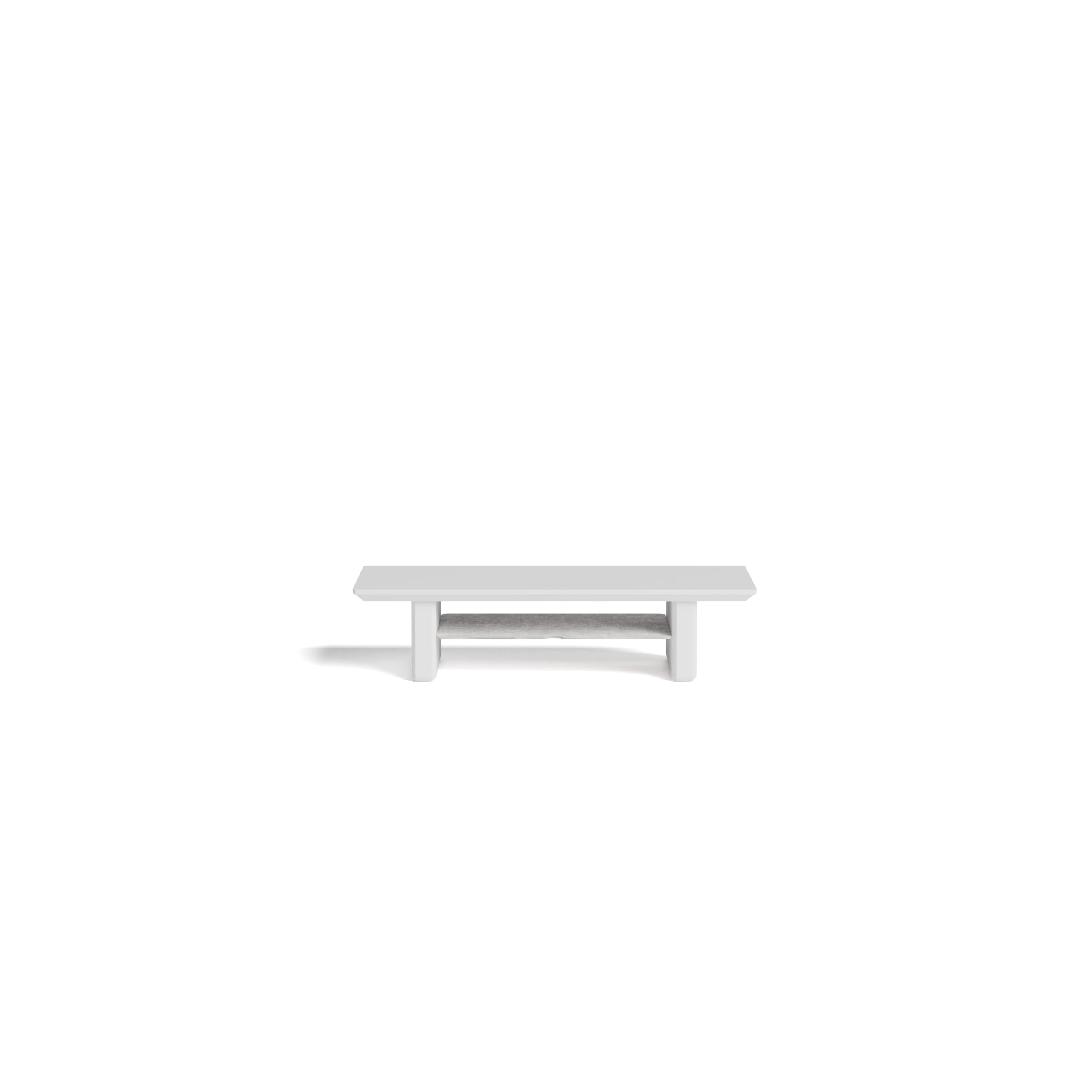 Raico Desk Cockpit Shelf Monitor Stand System Dual Screen Setup Wood Large Desk Accessory Organizer Unit (Matte White, Small | 18.8 Inches)
