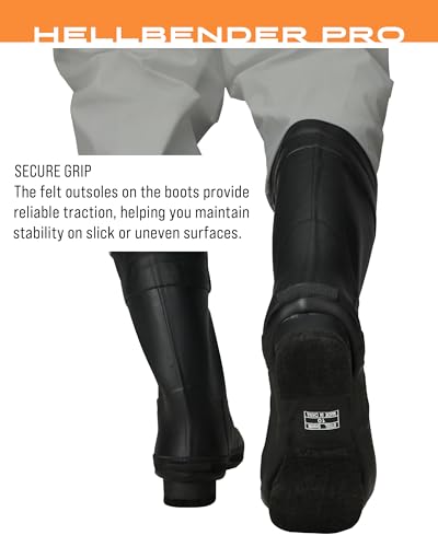 Image of FROGG TOGGS Men's Hellbender Pro Bootfoot Fishing Chest Wader