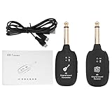 Bnineteenteam Sistema inalámbrico de Guitarra Guitarra Audio Transmisor inalámbrico Receptor para Guitarra eléctrica Bajo Violín