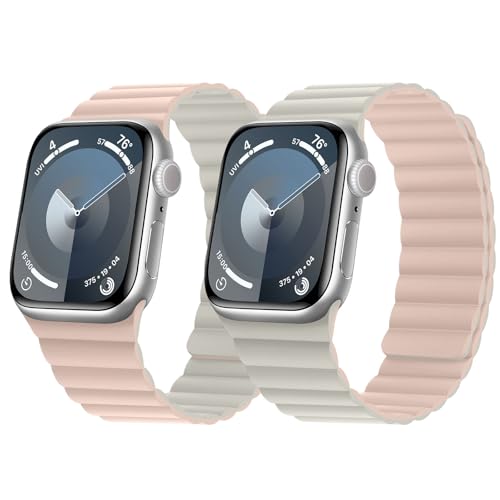 Bracelet iWatch réversible 41mm aimanté pour régler le problème de taille