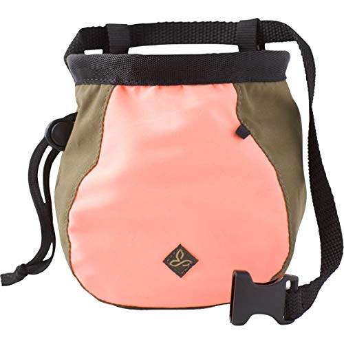 prAna, Women's Large Chalk Bag w/Belt, Coral