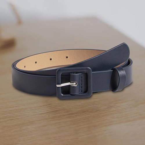 Women PU Leather Belt Dress Belt Square Buckle Belt Casual Decor Waistband Waist Belt for Dresses Lady Girls Jeans Coats2