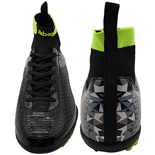 Big Kids Soccer Shoes High-top Sock Football Shoes Firm Ground Outdoor Soccer Cleats Athletic Mens4