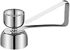 Egg Opener Egg Topper Cutter, Stainless Steel Egg Cracker Separator for Raw, Soft or Hard Boiled Egg