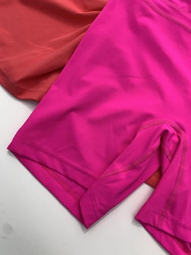 TomTiger Shorts de ioga para mulheres, controle de barriga, shorts de motociclista, exercícios físic