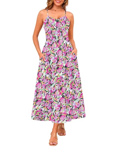 Annebouti Spring Summer Maxi Dress for Women 2026 Casual Trendy