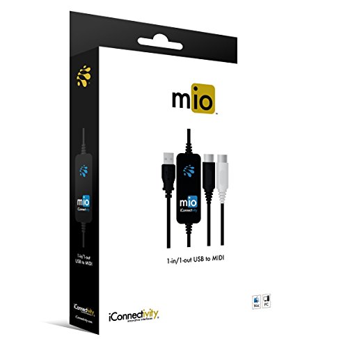 IConnectivity mio MIDI-naar-USB-interface voor MAC en PC (zwart) - Image 5