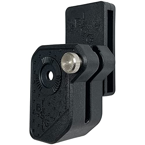 Black Scorpion Outdoor Gear Ambidextrous Double Stack Magazine Pouch fits 9mm .40 SW Magazines (Black)