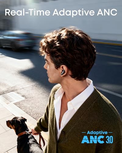 Soundcore Liberty Buds de Anker, Diseño Semiauricular, AImohadillas Extraíbles, Cancelación de Ruido, Carga Rápida, Auriculares Bluetooth, Aauriculares de Traducción, 30 h de Uso - imagen 4