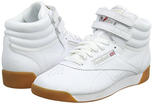 Image of Reebok Women's Freestyle Hi High Top Basketball Sneakers