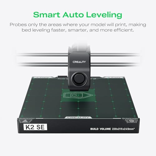 Image of Creality K2 SE Combo High-Speed FDM 3D Printer with 500mm /s Speed, Auto Leveling, Direct Drive Extruder, WiFi Connectivity, Multi-Color Printing Support - 220x215x245mm Build Volume