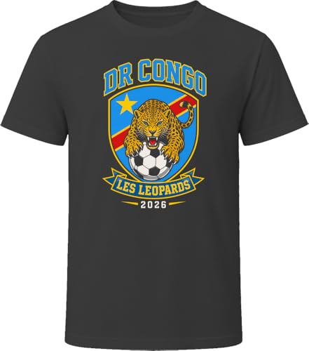 DR Congo Soccer Pride 2026 XL Black