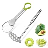 YVREOLP Avocado Slicer,Stainless Steel Avocado Slicer Tool...