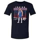 500 LEVEL Isaiah Hartenstein Oklahoma City Thunder Shirt - Isaiah Hartenstein Oklahoma City Thunder Shattered WHT (True Navy, Large)