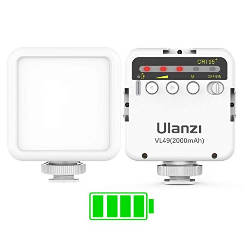 ULANZI VL49 LED Video Light with Cold Shoe