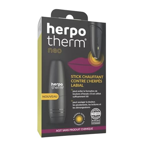 PARAVOSTRA | Penna riscaldante | Agisce con il calore concentrato | Trattamento locale dei sintomi dell'herpes labiale | Accelera la guarigione | 1 penna riscaldata