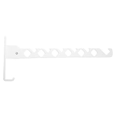Wall-Mounted Foldable Clothes Drying Rack with Unique Hook Design Space-Saving Garment Holder for Laundry Room and Bedroom Easy