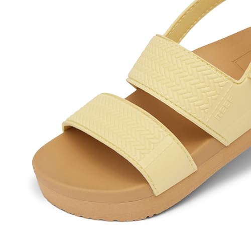Image of REEF Girls Toddler /Little Kid Water Vista Platform Sandal, Water Friendly, Adjustable Strap