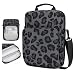 Dadanism 9-11 Zoll Tablet Tasche mit Schultergurt & Griff, Leopard Schwarz