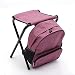 CHENGDABAO Chaise Pliante De Sac À Dos Portatif De Sports en Plein Air, Fournitures De Camping De Montagne, Tabouret De Pêche De Croquis (Color : 2)