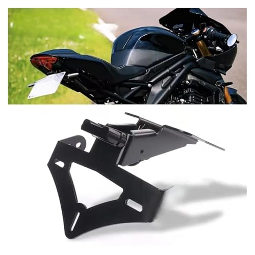 Support de plaque d'immatriculation moto pour sorties week-end Speed Triple 1200 - 6