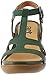 Art Alfama, Sandalias con Punta Abierta para Mujer, Verde (Forest Forest), 38...