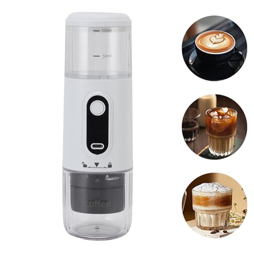 Cafetera Portátil con Batería 100 ml Compatible con Cápsulas miniatura 6