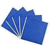 Luatoxry 3D Printer Hot Bed Type, 5Pcs 3D Printer Sticker Tape, Strong Adhesion Masking Tape for Engraving, Blue 3D...